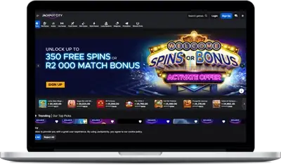 Jackpot City official site